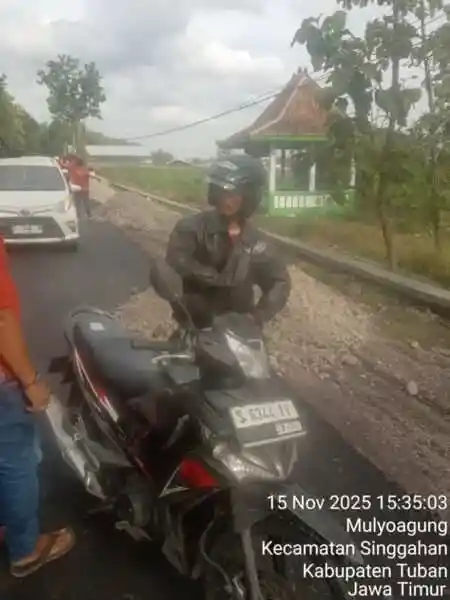 Proyek Siluman di Mulyoagung Diduga Abaikan Keselamatan Publik, Pengendara Roda Dua Jadi Korban