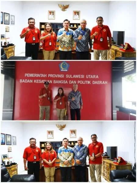 Pertemuan Strategis LIN Sulut–Kesbangpol: Dorong Pengawasan, Stabilitas, dan Pembangunan Berkelanjutan