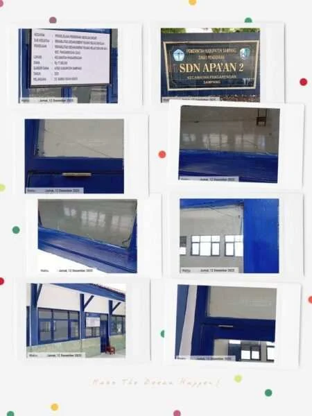 Warga Geram, Proyek Rehabilitasi SDN Apaan 2 Diduga Terjadi Kecurangan dan Penyalahgunaan Anggaran!