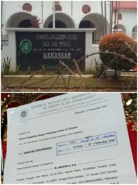 Keadilan Ditahan Waktu? Penundaan Sidang PN Makassar Picu Tanda Tanya Besar