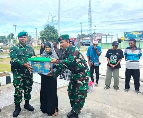 Koramil Samboja Gelar Bakti Sosial sebagai Wujud Kepedulian di Hari Juang Infanteri