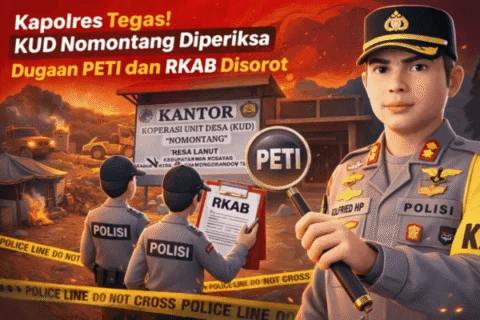 Kapolres Boltim AKBP Golfried Hasiholan Perintahkan Pemeriksaan KUD Nomontang, RKAB dan Dugaan Aktivitas PETI Disorot