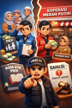 Pendamping PKH BI Rangkap Jabatan, LIBAS 88 Desak Dinsos Bertindak