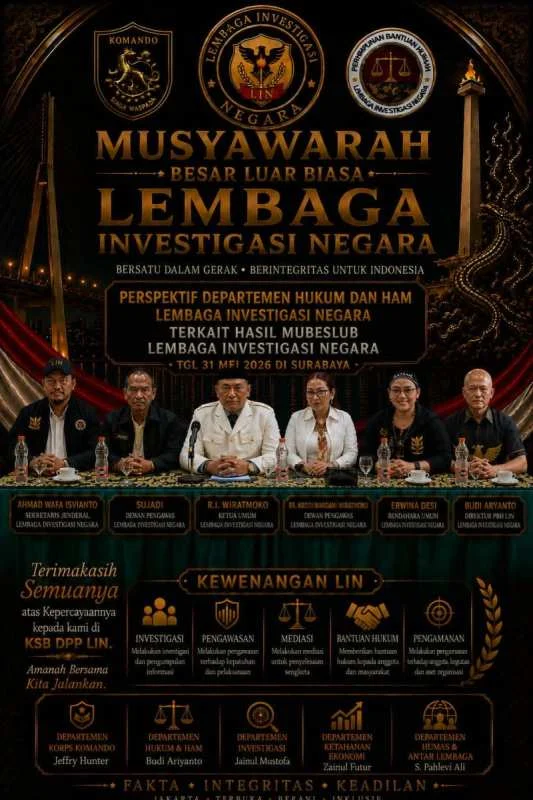 LIN Masuki Era Baru: Hasil Mubeslub 31 Mei Jadi Penentu