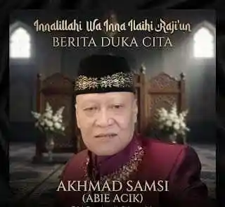 LIN Se Bangka Belitung Ucapkan Bela Sungkawa Atas Berpulangnya Ketua Front Jaga Babel (FJB) Abie Acik