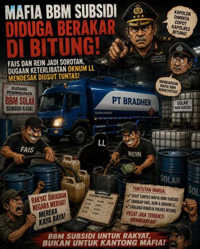 MAFIA BBM SUBSIDI DIDUGA BERAKAR DI BITUNG! Fais dan Rein Jadi Sorotan, Dugaan Keterlibatan Oknum LL Diminta Diusut Tuntas