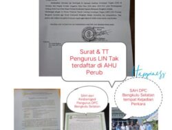 Surat Palsu Beredar: LIN Bengkulu Kecam Upaya Pemalsuan Nama Besar Organisasi