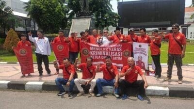 Lembaga Investigasi Negara DPD 16 Jatim Kawal Ketua Markat N.H Penuhi Panggilan Polrestabes Surabaya