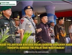Hadiri Pelantikan Bintara Polri, Dandim 0906/Kkr Harap Tercipta Sinergi TNI-Polri dan Masyarakat