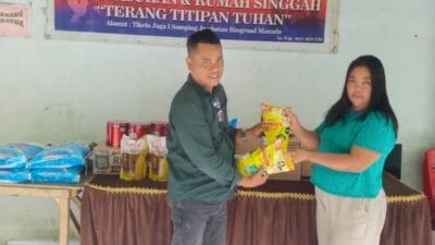 Sentuhan Kemanusiaan di Awal Tahun 2026, Komunitas Manguni 15 dan Dinas Sosial Berbagi Kasih di Panti Asuhan Terang Titipan Tuhan