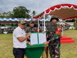 Danrem 091/ASN Tutup TMMD Ke-127 di Kutai Barat, Wujud Nyata Kemanunggalan TNI dan Rakyat