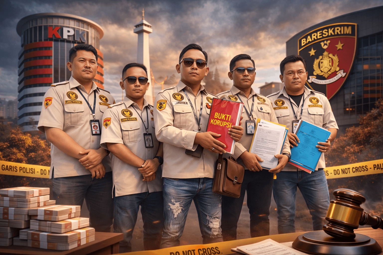 TAK MAU DIENDAPKAN! LIN PAPUA BARAT DAYA LAPORKAN DUGAAN KORUPSI KE KPK HINGGA ISTANA