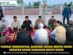 Pererat Sinergisitas, Danramil Muara Muntai Hadiri Kegiatan Safari Ramadhan Bupati Kukar