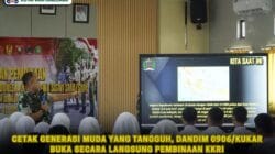 Cetak Generasi Muda Yang Tangguh, Dandim 0906/Kukar Buka Secara Langsung Pembinaan KKRI