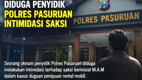 Bukti Chat Terkuak! Dugaan Intimidasi oleh Oknum Penyidik Jadi Sorotan