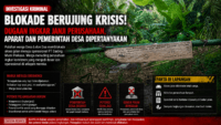 BLOKADE BERUJUNG KRISIS: Dugaan Ingkar Janji Perusahaan Picu Aksi Warga, Aparat dan Pemerintah Desa Dipertanyakan
