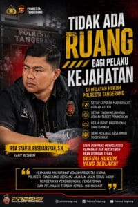Kiprah IPDA Syaiful Rusdiansyah dalam Memberantas Kriminalitas Mendapat Sorotan Positif