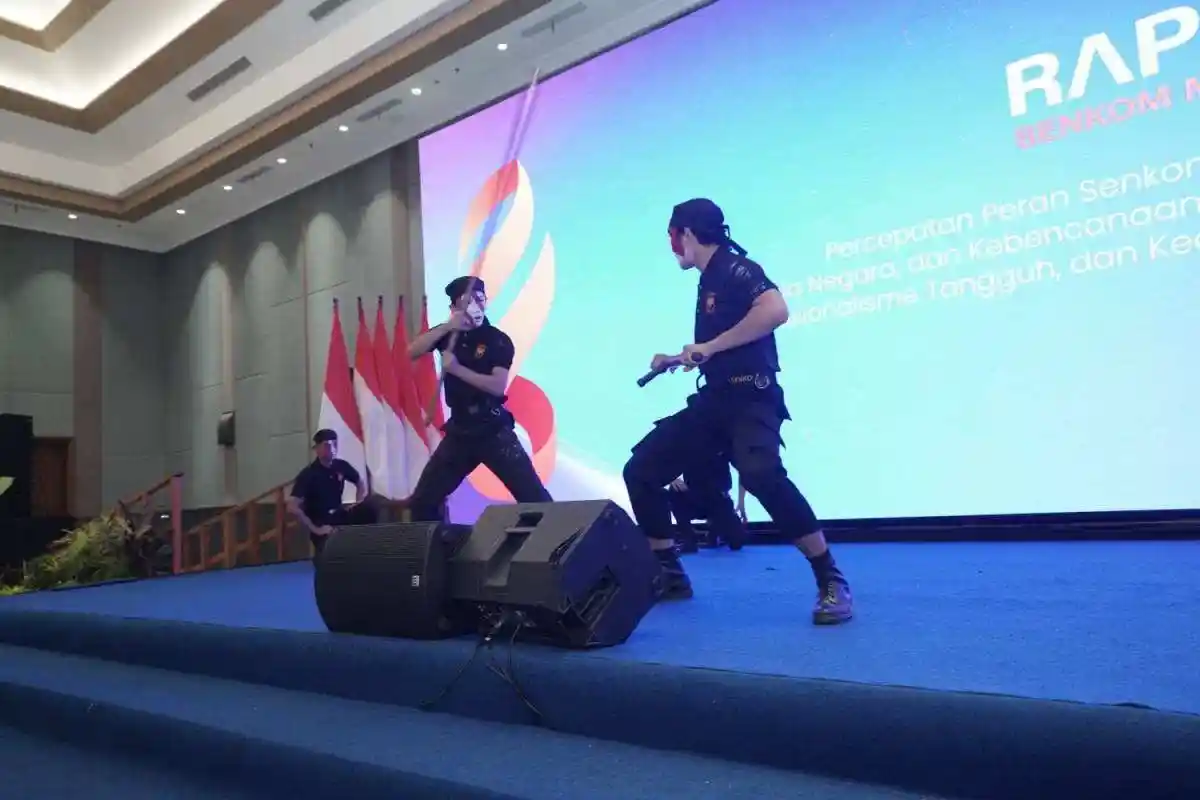 Rapimnas Senkom Mitra Polri 2026 Hadirkan Pentas Pencak Silat, Perkuat Pembinaan Karakter Generasi Muda