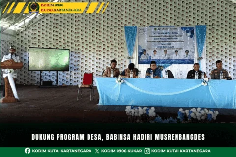 Lakukan Pengawasan Distribusi MBG, Babinsa Sebulu Pastikan Menu Makanan Higienis
