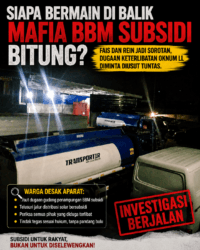 SIAPA BERMAIN DI BALIK DUGAAN MAFIA BBM SUBSIDI DI BITUNG? Aparat Diminta Usut Tuntas Dugaan Penimbunan Solar Bersubsidi