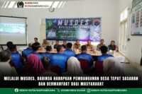 Melalui Musdes, Babinsa Harapkan Pembangunan Desa Tepat Sasaran Dan Bermanfaat Bagi Masyarakat