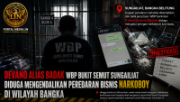 Devano Alias Badak, WBP Lapas Bukit Semut Sungailiat Diduga Kendalikan Peredaran Narkoba dari Balik Jeruji