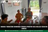 Babinsa Tingkatkan Koordinasi dengan Aparatur Desa Melalui Kegiatan Komsos